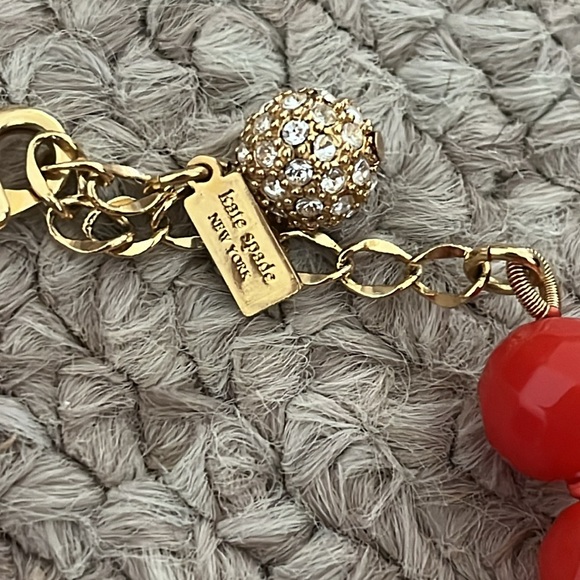 KATE SPADE New York Crystal & Resin Bowery Ball Bead Strand Necklace necklace - Picture 2 of 8